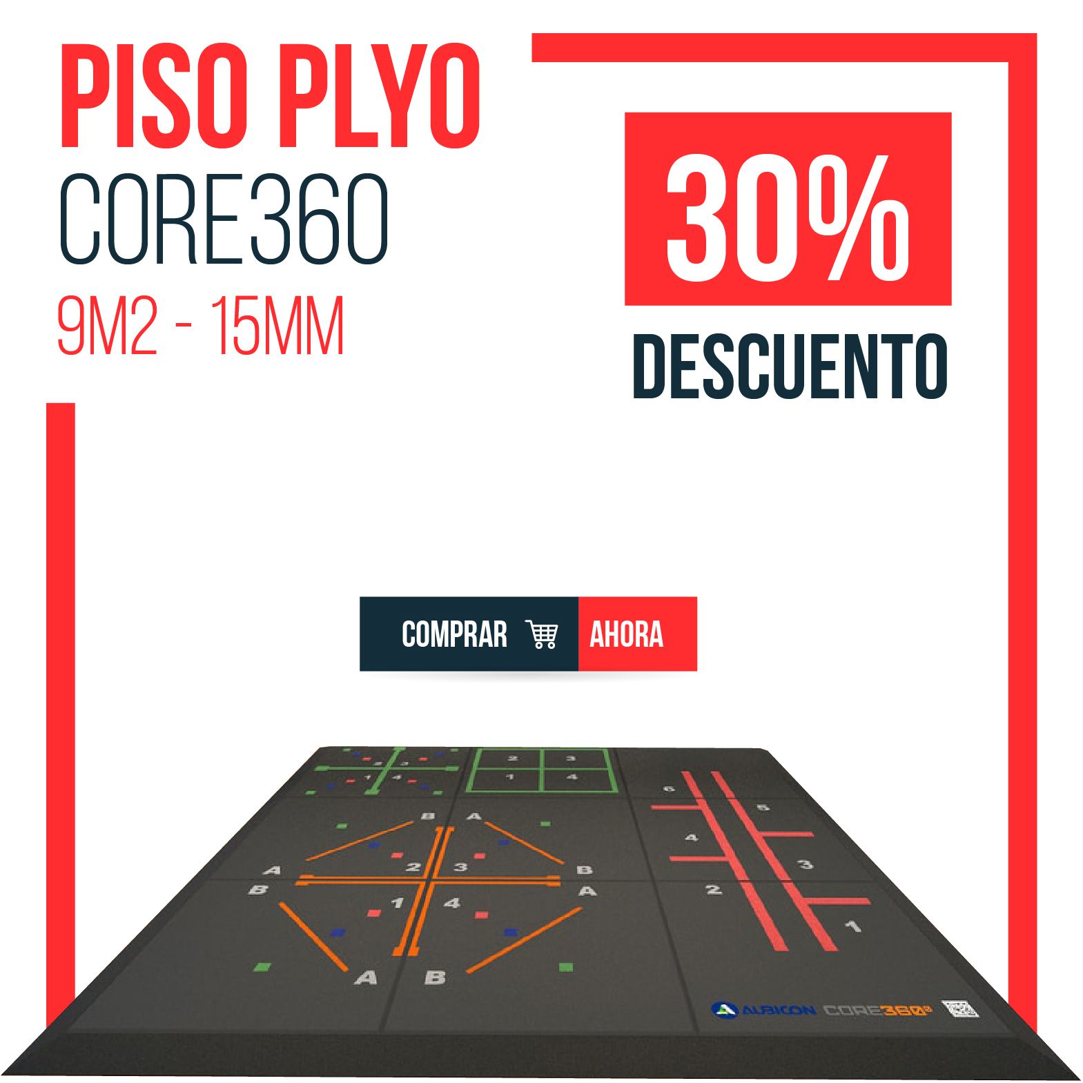 Piso Plyo Core360 (9m2 - 15mm)