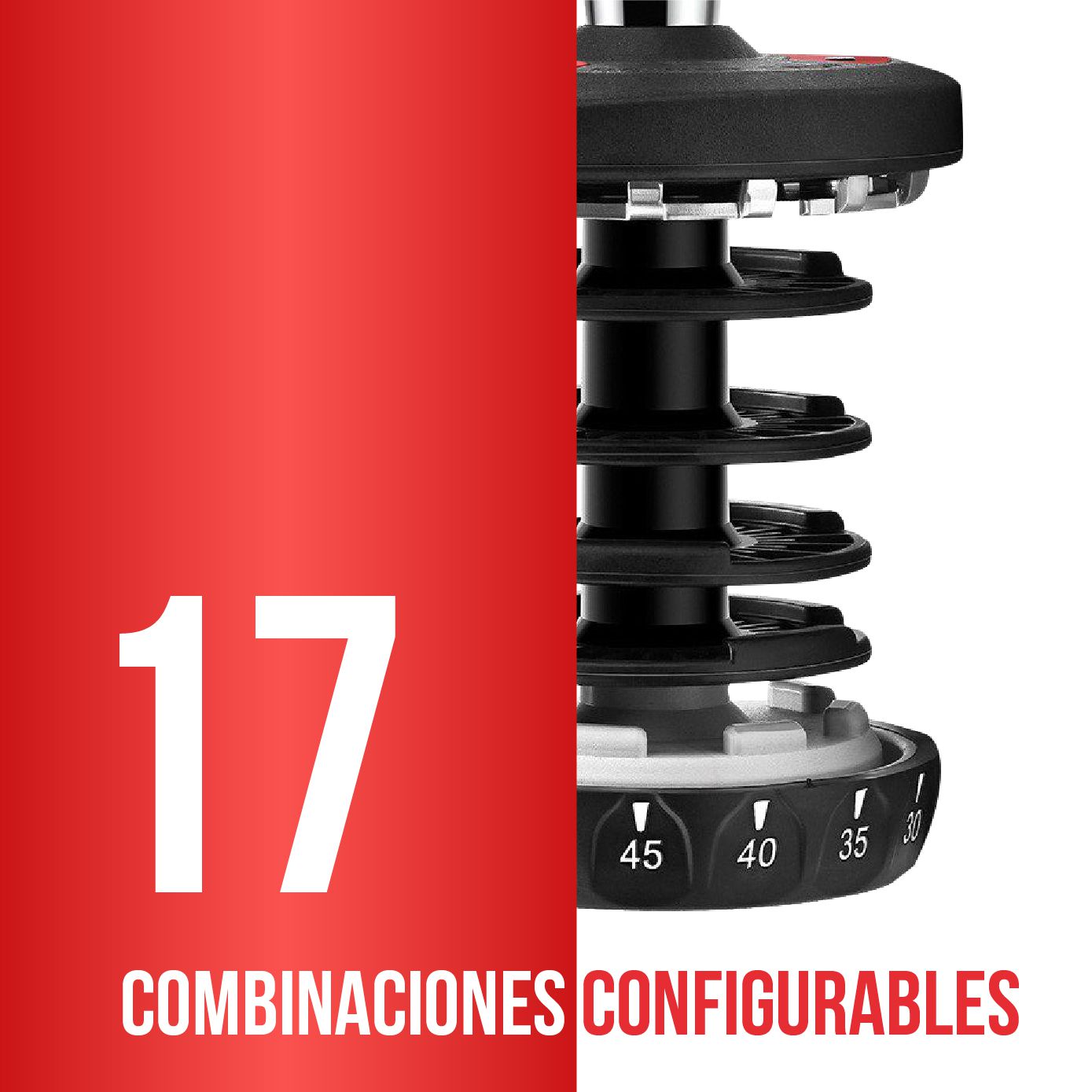 Mancuerna Ajustable Captain 90lbs Mancuerna Ajustable Captain 90lbs