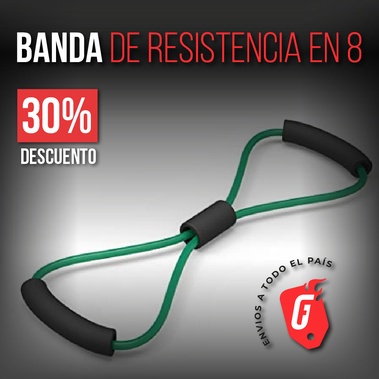 Banda de resistencia en 8 (verde)