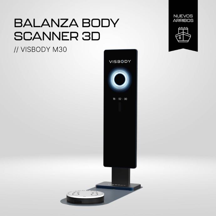 ¡Llegó! Conocé la nueva Balanza Body Scanner 3D - Visbody M30"