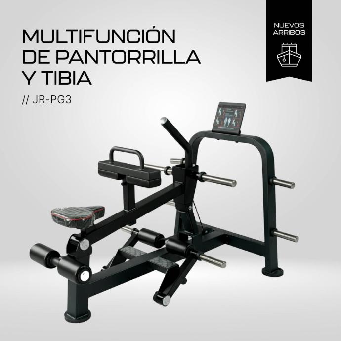 ¡Llegó! Conocé la nueva Maquina Multifunción de Pantorrilla y Tibia