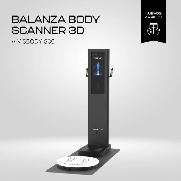 ¡Llegó! Conocé la nueva Balanza Body Scanner 3D