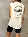 MUSCULOSA HOODIE FUARK BLANCO