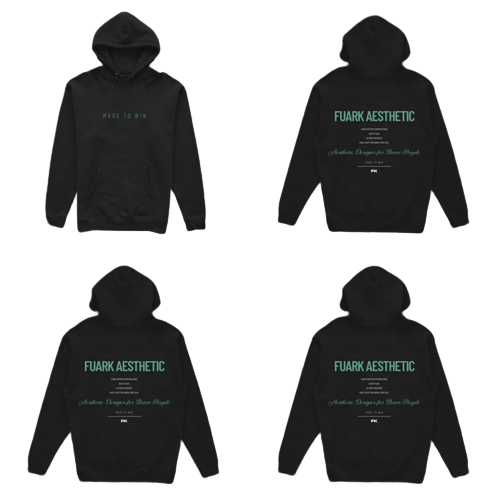 BUZO FUARK COLOR NEGRO