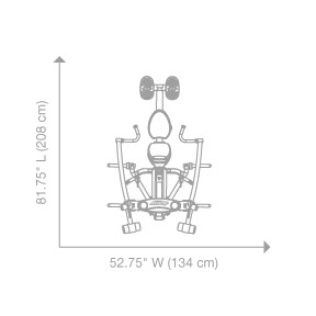 Máquina Shoulder Press H-LINE