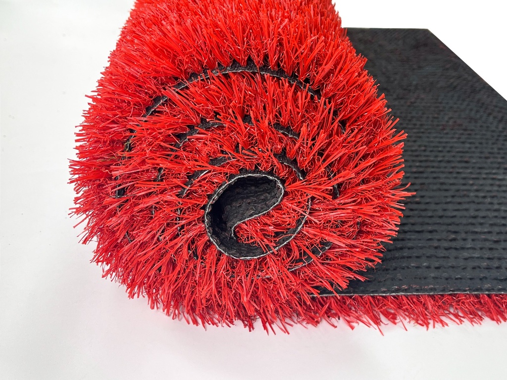 Cesped Sintetico Importado 20mm Rojo - 5m2