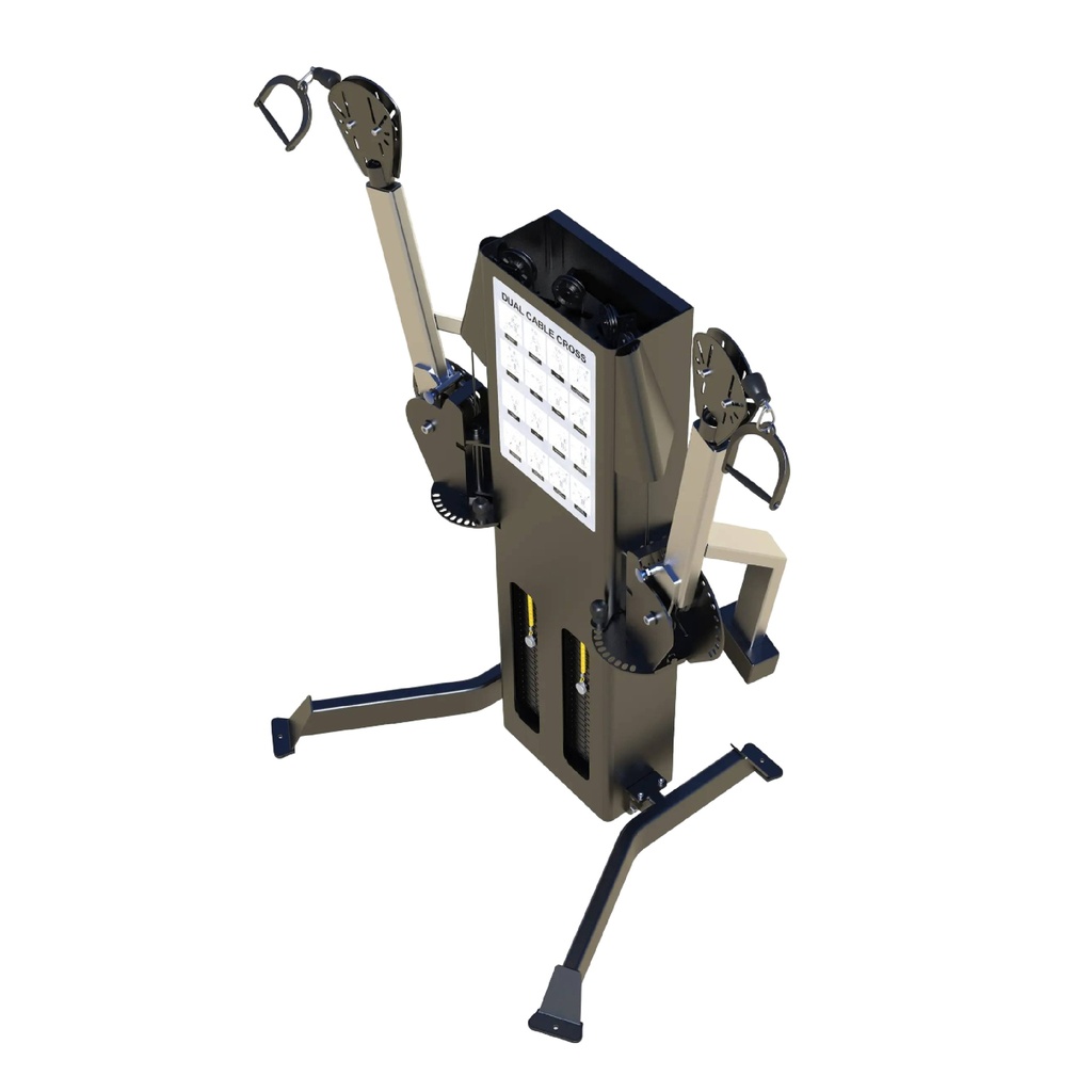 Polea Enfrentada Regulable Chica - D605