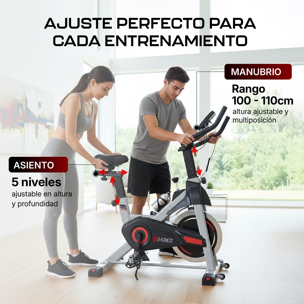 Bicicleta Fija Residencial - TJ-1702-8