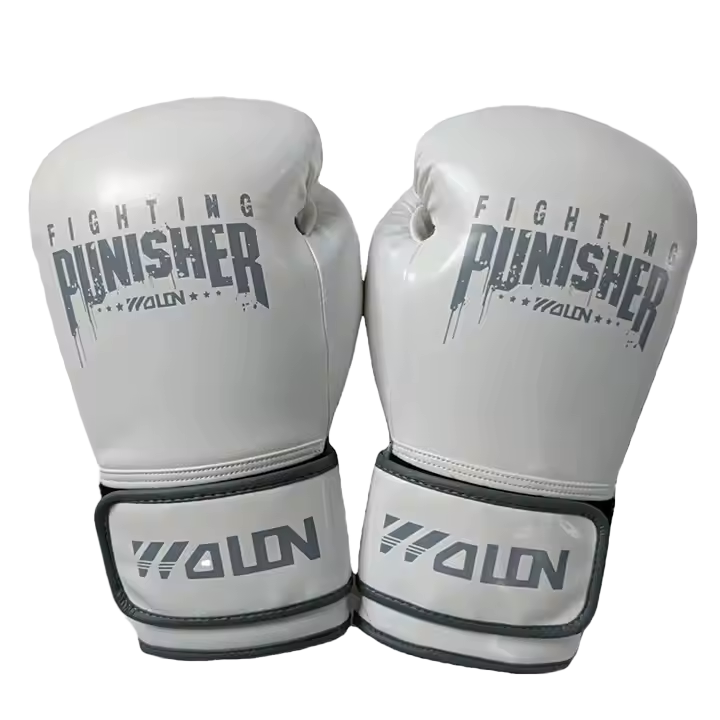 Guantes de Boxeo Mod. Punisher Blanco 16oz (Por par)
