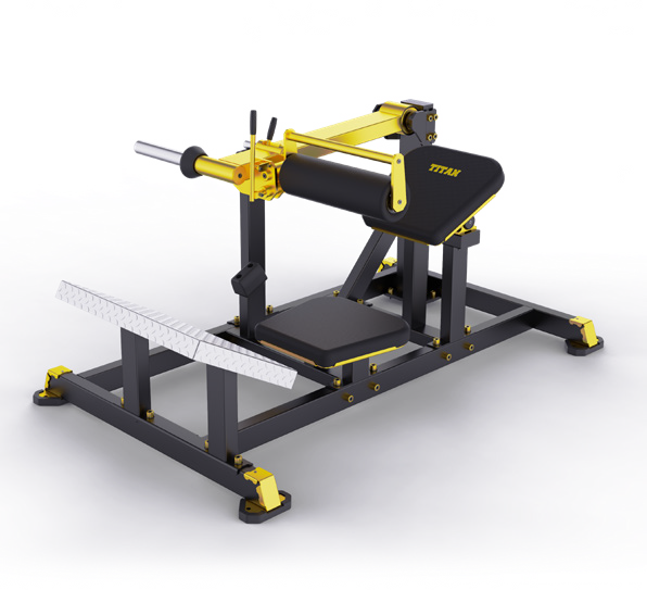 Maquina Hip Thrust con Rodillo - Titan