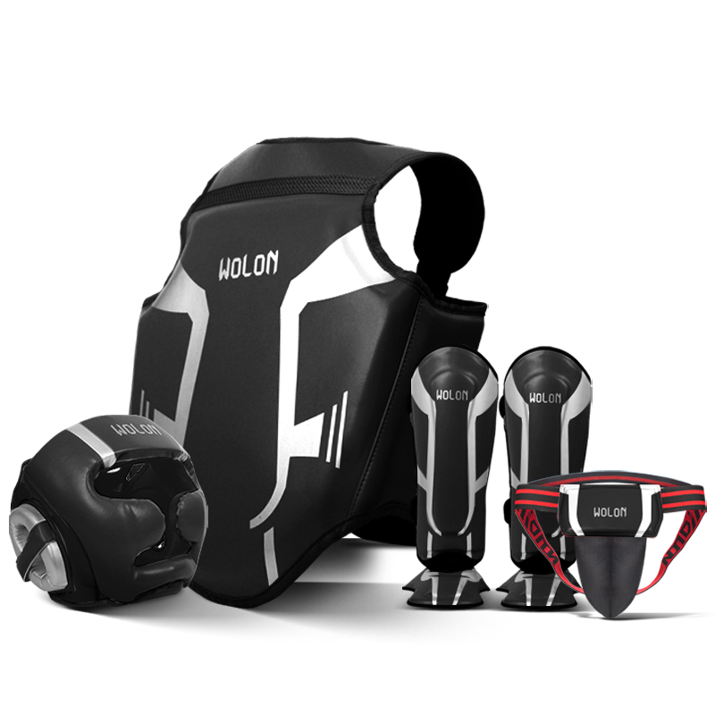 Kit Protecciones MMA - Negro - BOX46