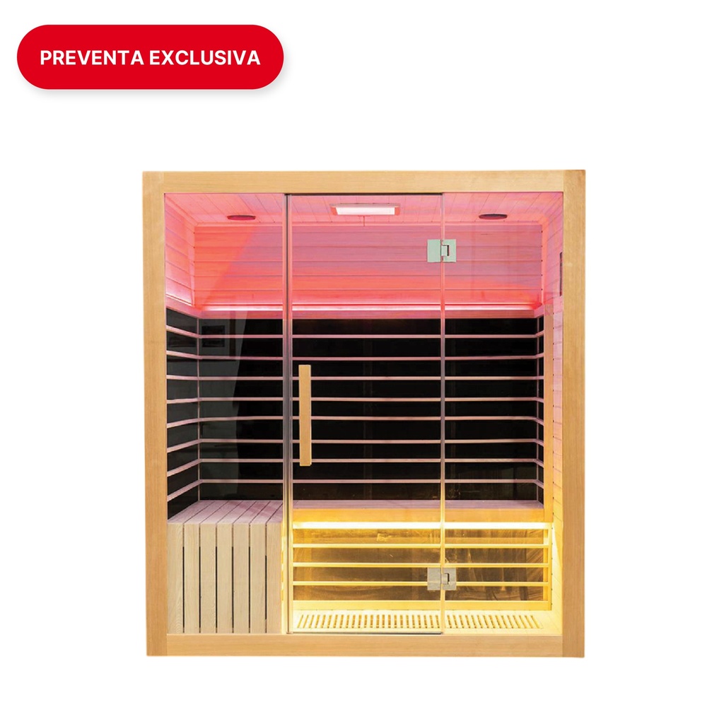Sauna Infrarrojo para 4 Personas - ALP-1760