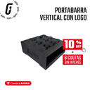 Portabarra Vertical con logo