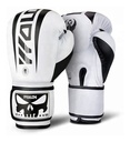 Guantes de Boxeo Blanco/Negro 12oz Mod Q2(Por par)