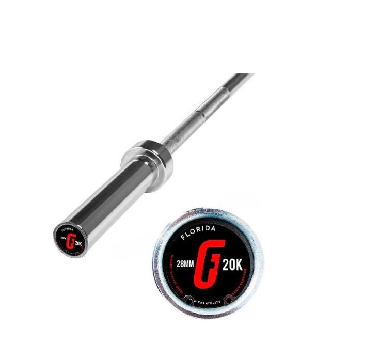 Barra olimpica c/ rulemanes 20kg