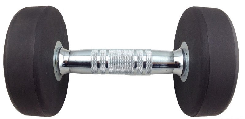 Mancuerna redonda engomada 10kg (por unidad)