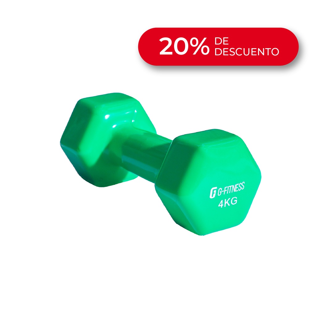 Mancuerna Vinilica 4kg (por unidad)