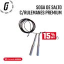 Soga de Salto c/Rulemanes PREMIUM