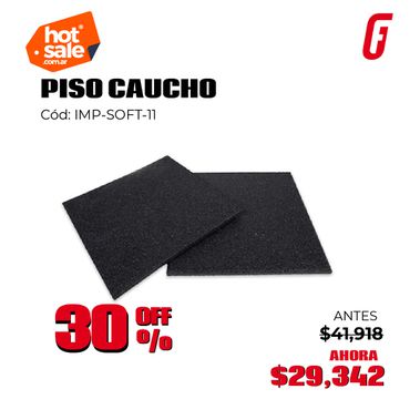 Piso Caucho Aubicon 1x1x11mm