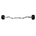 Barra curl peso fijo 45Kg