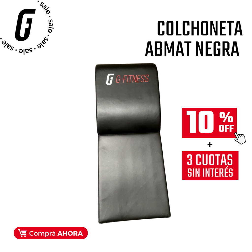 Colchoneta ABMAT Negra (Dim:0.36x0.30x0.62m)
