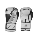 Guantes de Boxeo Blanco/Negro 12oz. MOD Q7. (Por par)