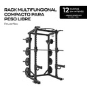 Rack Multifuncional Compacto para Peso Libre - PowerFlex