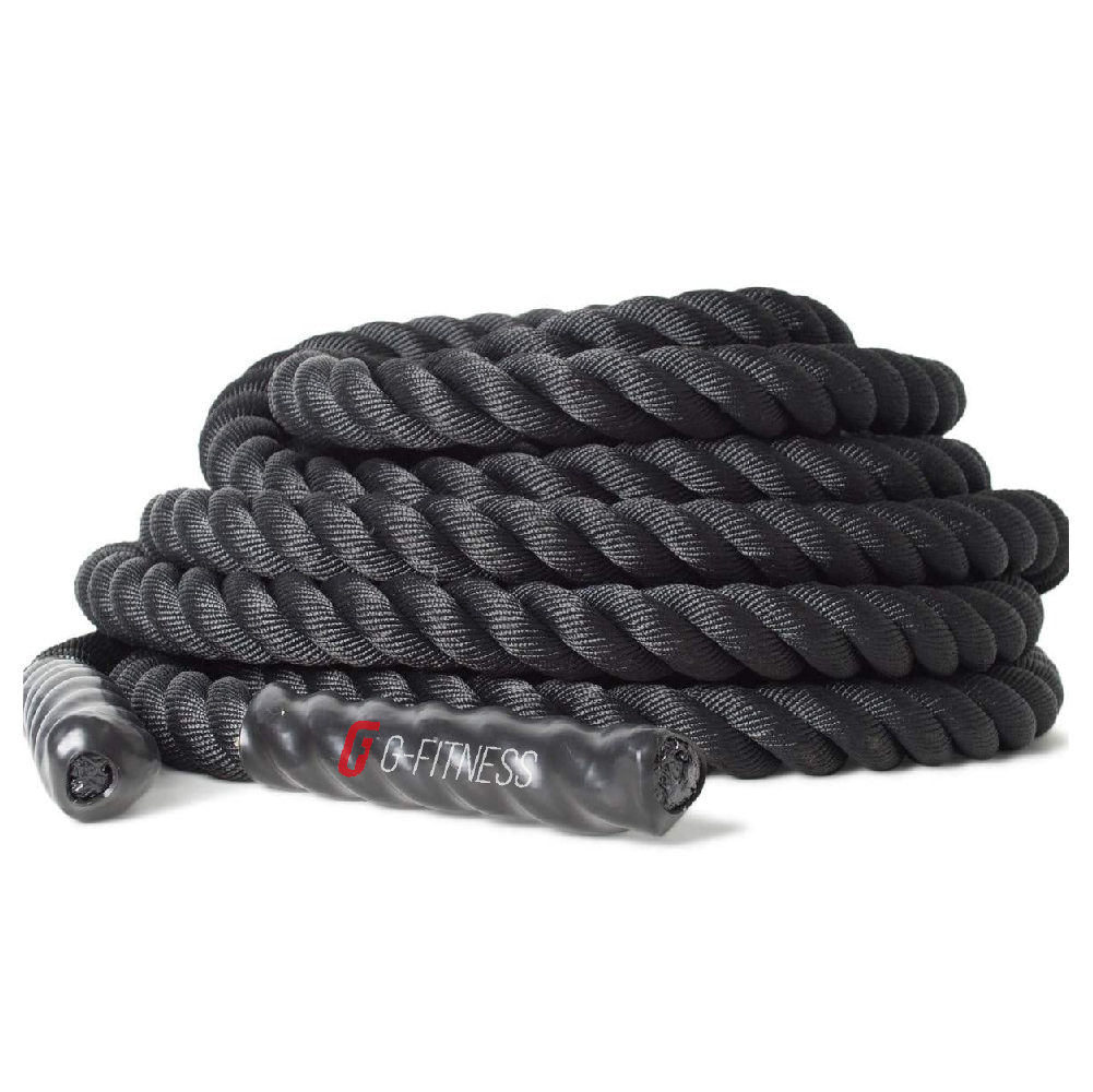 Soga Trenzada Negra - Battle Rope