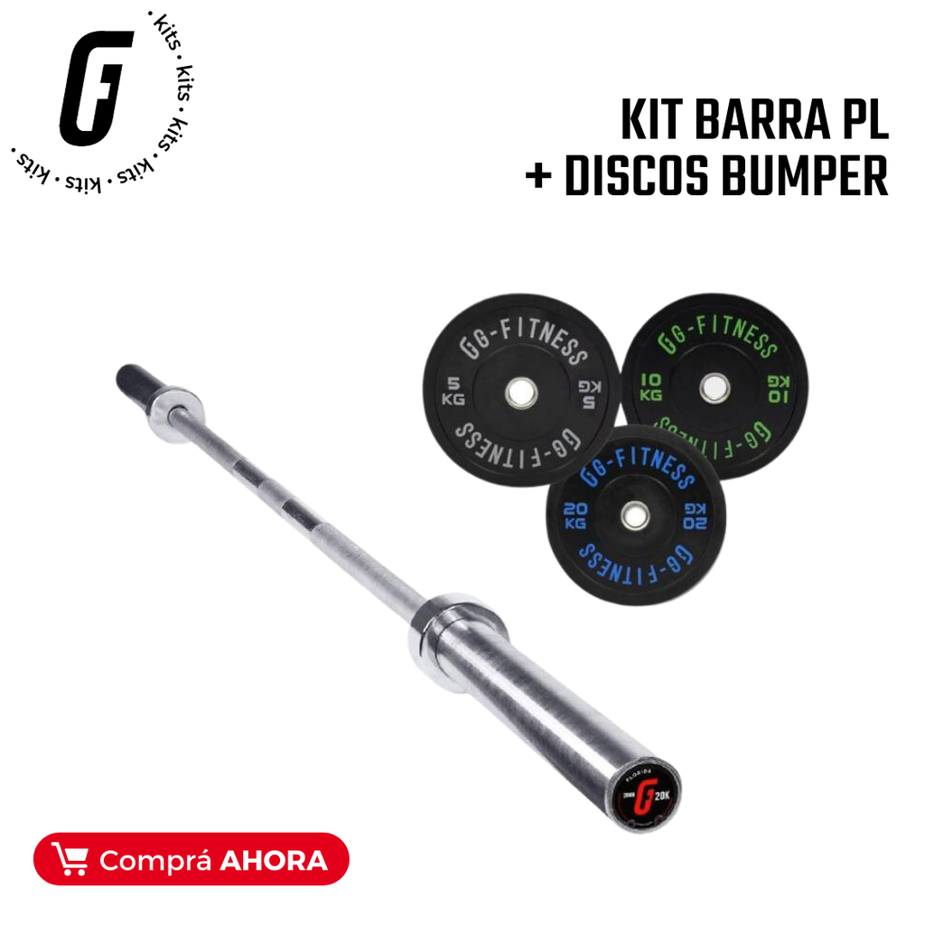 KIT BARRA PL + DISCOS BUMPER