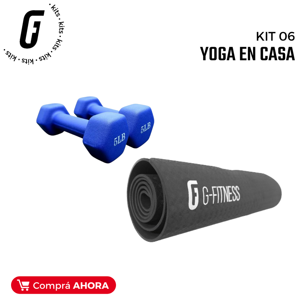 Kit 06: Yoga en casa