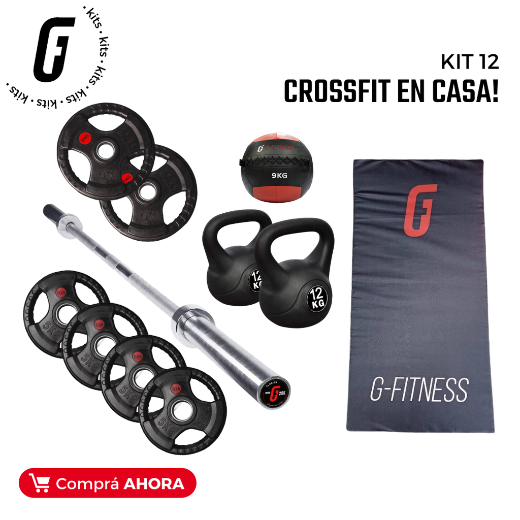 Kit 12: Crossfit en Casa