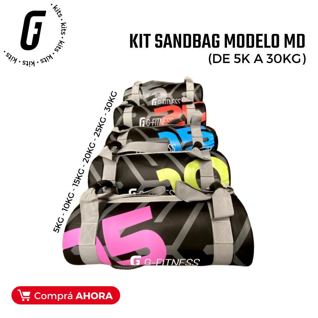 KIT SANDBAG MODELO MD (DE 5K A 30KG)