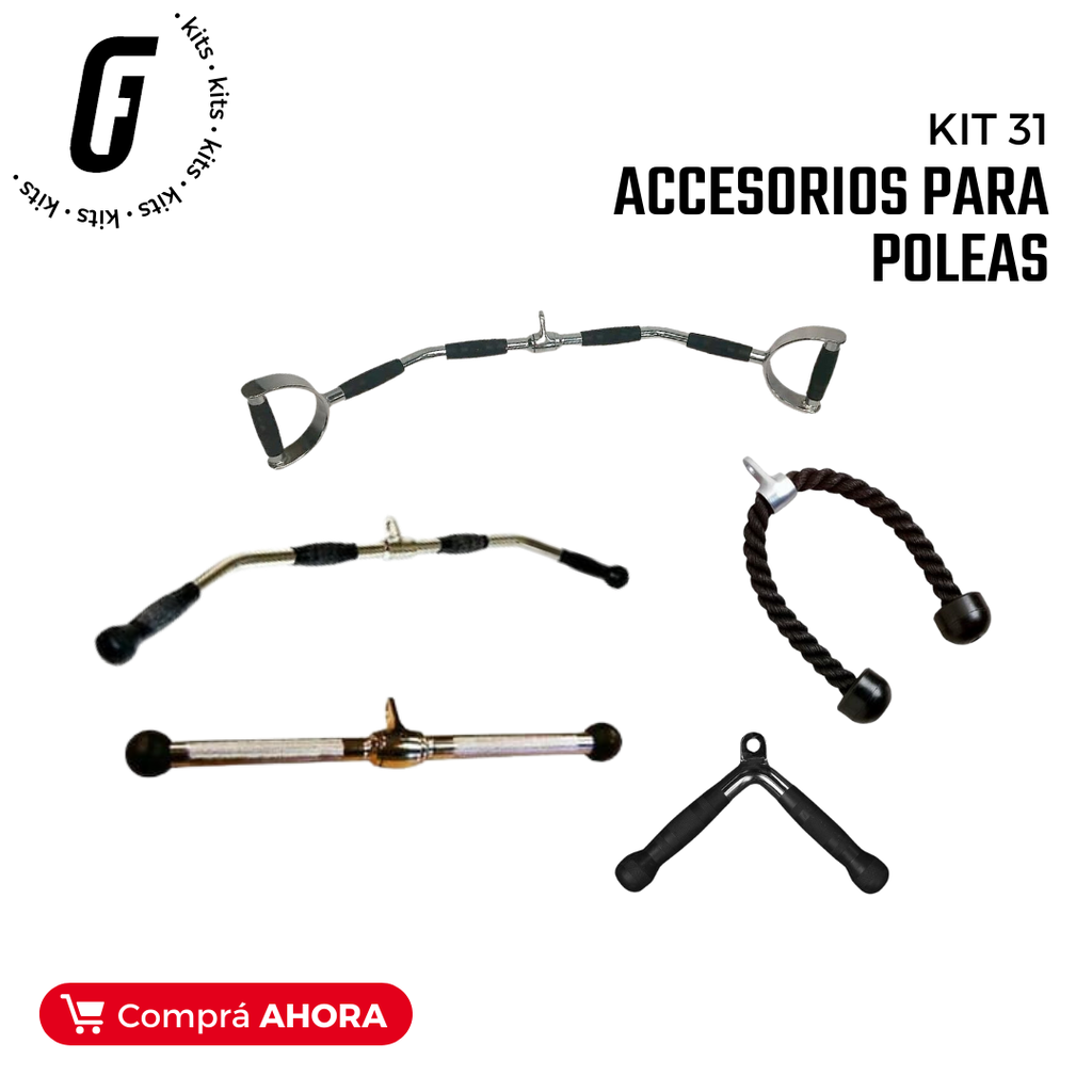 KIT31: Accesorios para poleas