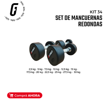 Mancuerna Ajustable 32KG (x Unidad)  G-fitness Lideres en Equipamiento de  GYM - Gfitness Argentina