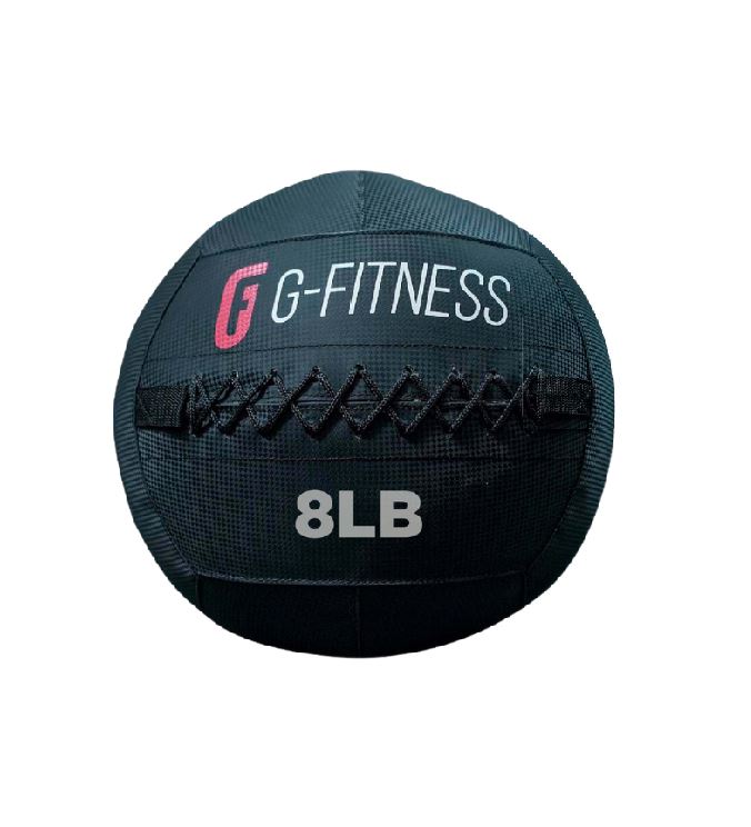 Medicine Ball sin pique (3.6kg-8Lb) Por Unidad. Rotulo Libras