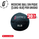 [MBDLB1293-3.6-8] Medicine Ball sin pique (3.6kg-8Lb) Por Unidad. Rotulo Libras