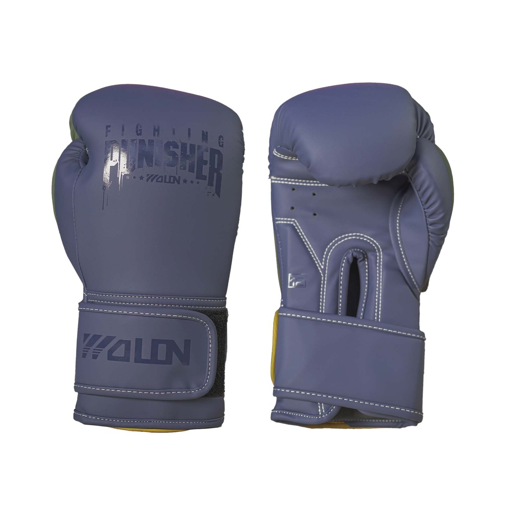 Guantes de Boxeo Mod. Punisher Azul  12oz (Por par)