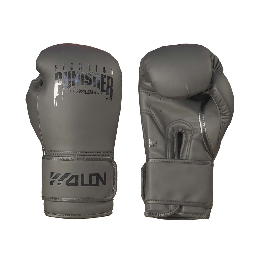 Guantes de Boxeo Mod. Punisher Negro12oz (Por par)