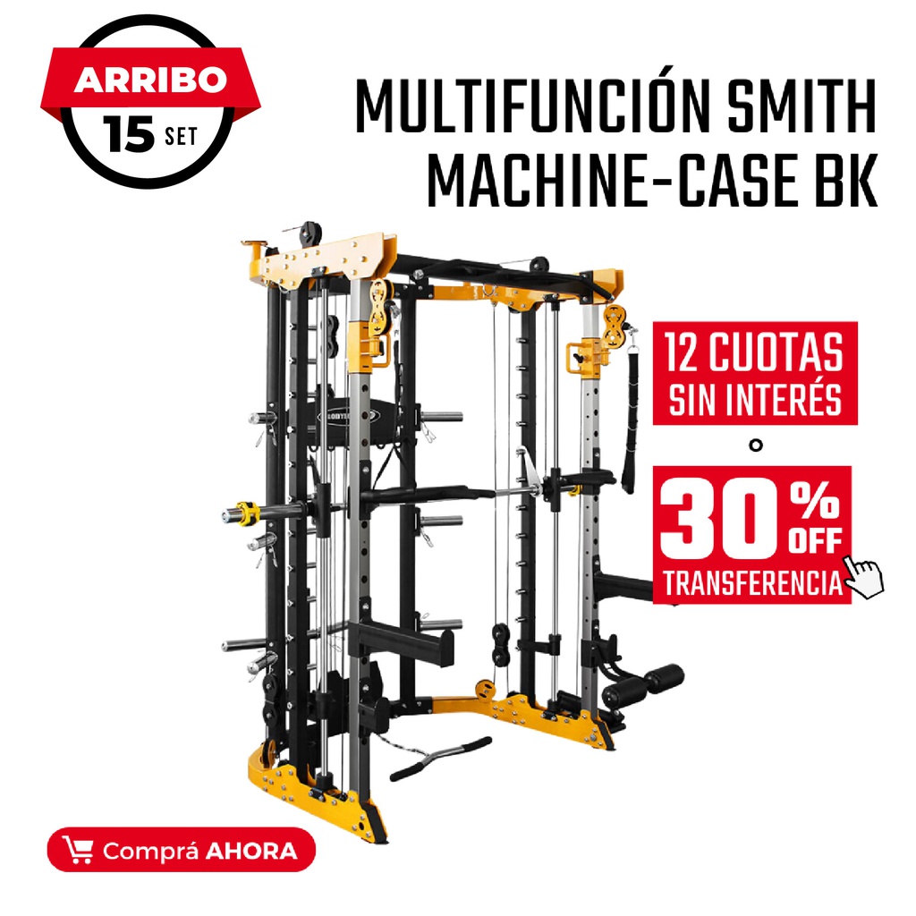 Multifuncion Smith Machine-Case BK