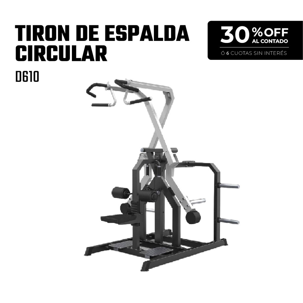 Maquina Tiron de Espalda Circular - D610