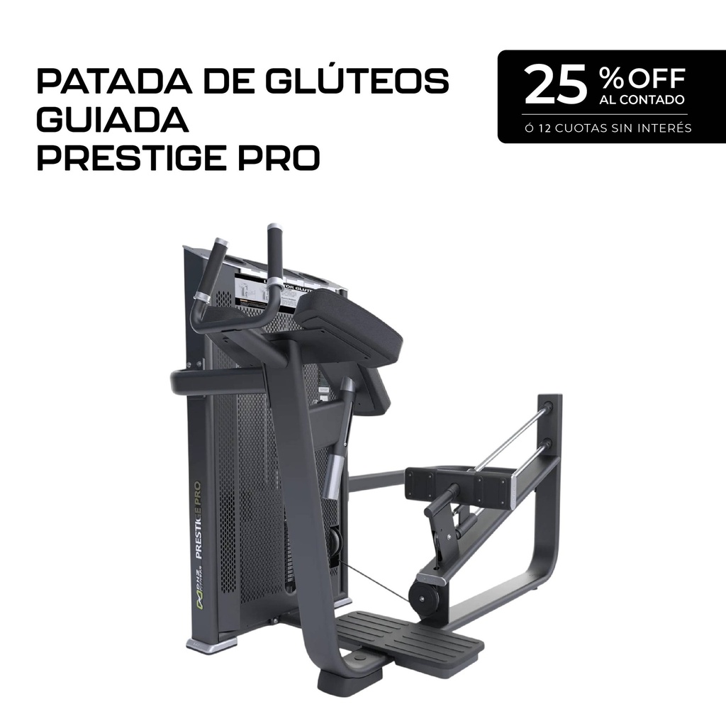 Maquina Patada de Gluteos Guiada - Prestige Pro