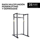Rack Multifuncion Powerlifting y Dominadas - U3048