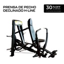 Máquina Prensa de Pecho Declinado H-LINE