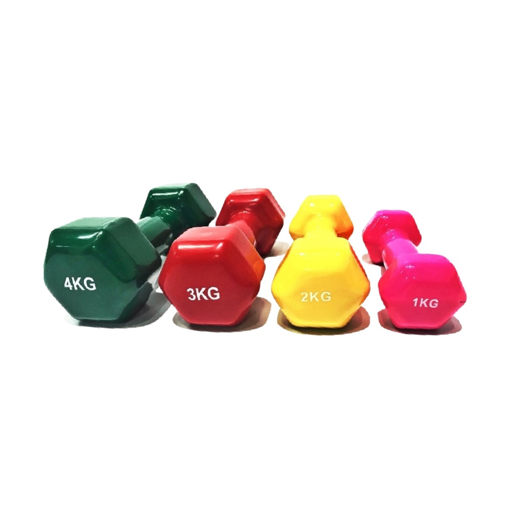 KIT42: Set de Mancuernas Vinílicas