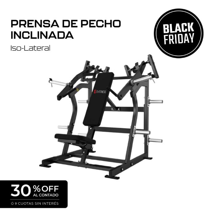 Máquina Prensa de Pecho Inclinada Iso-Lateral