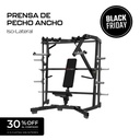 Máquina Prensa de Pecho Ancho Iso-Lateral - SM-2014