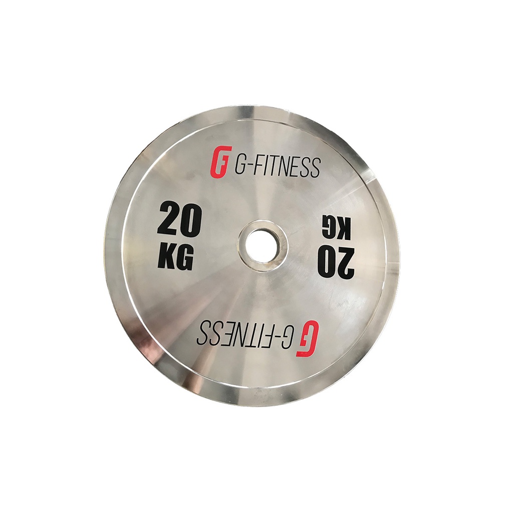 Disco de Peso Cromado G-Fitness 20kg