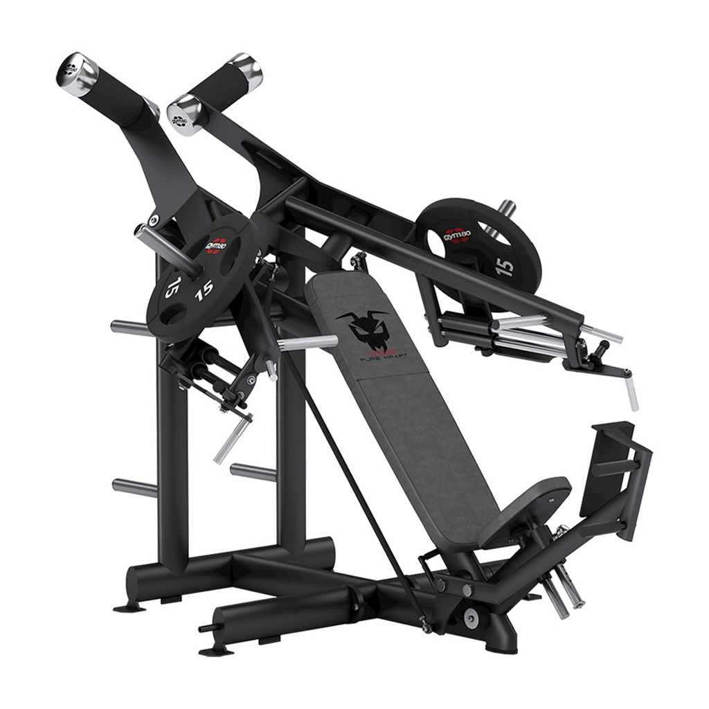 Máquina Prensa de Pecho Inclinada Doble Incline Chest Press Dual Pure Kraftstrong