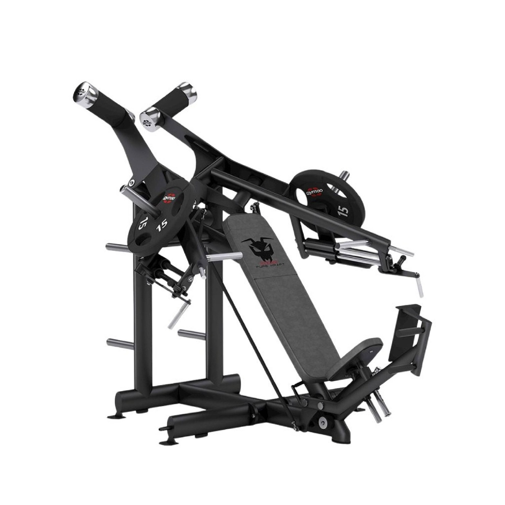 Máquina Prensa de Pecho Inclinada Dual - PureKraft