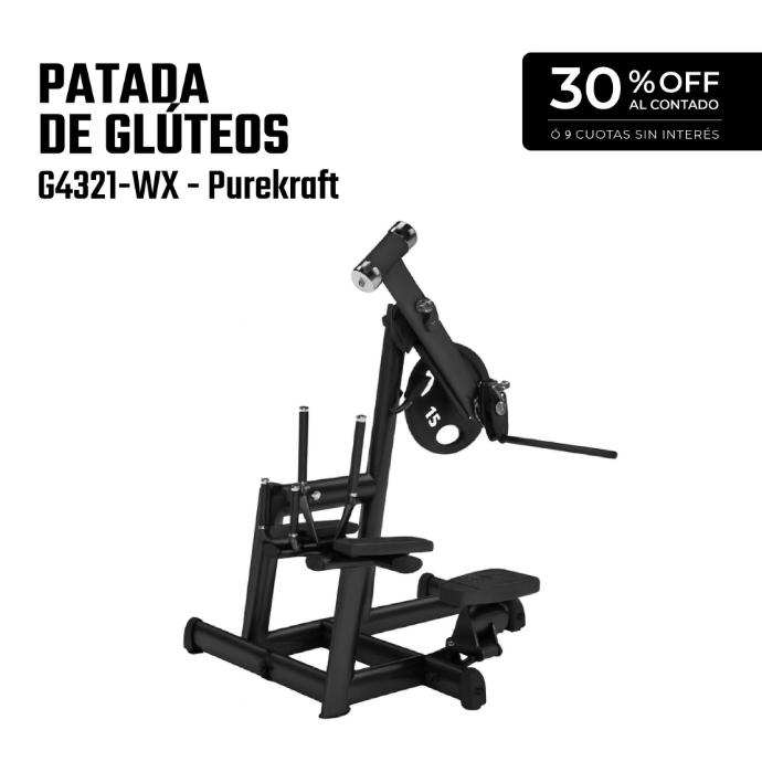 Máquina Patada de Glúteos - G4321-WX - Purekraft